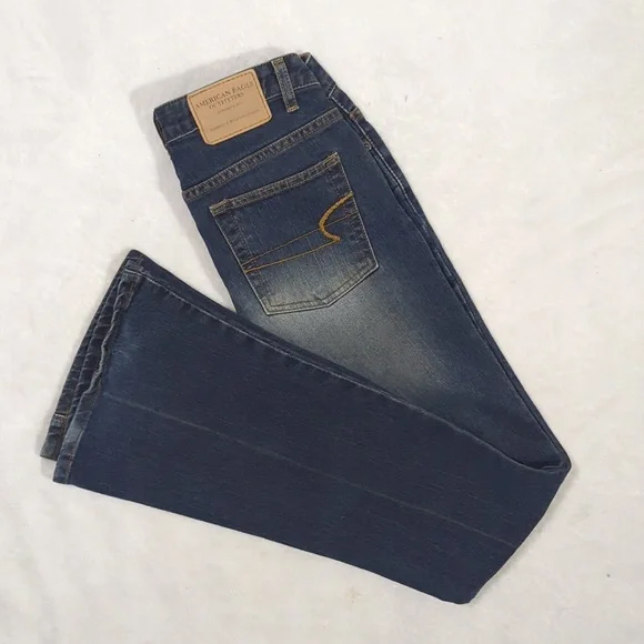 Y2K American Eagle Low Rise Flare Jeans - Picture 4 of 10